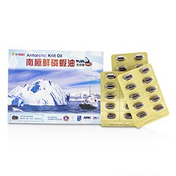 華陀扶元堂 華陀南極鮮磷蝦油PLUS膠囊 (效期至: 2020/12/19) 60 Capsules