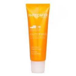 Phytomer واقي شمسي Sun Solution SPF 30 (للوجه والمناطق الحساسة) 50ml/1.6oz