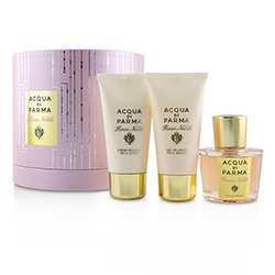 彭瑪之源 Rosa Nobile Coffret: Eau De Parfum Spray 50ml/1.7oz + Velvety Bath Gel 50ml/1.7oz + Velvety Body Cream 50ml/1.7oz 3pcs