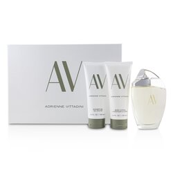 Adrienne Vittadini Adrienne Vittadini Coffret:Eau De Parfum Spray 90ml/3oz + Body Lotion 100ml/3.4oz + Shower Gel100 ml 3pcs