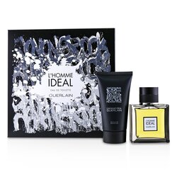 Guerlain L'Homme Ideal Набор: Туалетная Вода Спрей 50мл/1.6унц + Гель для Душа 75мл/2.5унц 2pcs