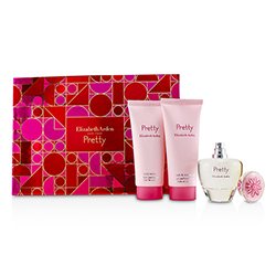 Elizabeth Arden Pretty Coffret: Eau De Parfum Spray 50ml/1.7oz + Body Lotion 100ml/3.3oz + Bath & Shower Gel 100ml/3.3oz 3pcs