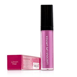 ローラ・ゲラー Luscious Lips Liquid Lipstick - # Candy Pink (Box Slightly Damaged) 6ml/0.2oz