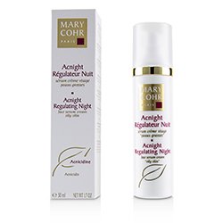 Mary Cohr Acnight Regularing Night Face Serum Cream - For Oily Skin 50ml/1.7oz
