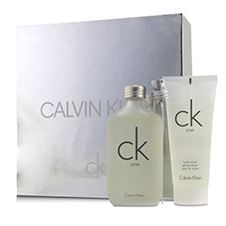 Calvin Klein CK One Coffret: Eau De Toilette Spray 100ml/3.4oz + Jabón Corporal 100ml/3.4oz 2pcs