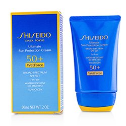 Shiseido Ultimate Sun Protection Cream WetForce For Face SPF 50+ 50ml/2oz