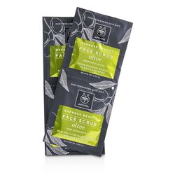 Apivita Express Beauty Exfoliante Facial con Aceitunas (Exfoliación Profunda) 6x(2x8ml)