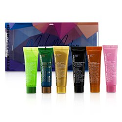 Peter Thomas Roth Mask Mashup Kit: Pumpkin Enzyme Mask+Cucumber Mask+Rose Stem Mask+Hungarian Mask+24K Gold Mask+Irish Moor Mud Mask 6pcs