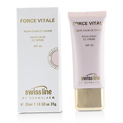 Swissline Krem do twarzy Force Vitale Aqua-Calm CC Cream SPF30 - #Beige 20 35ml/1.18oz