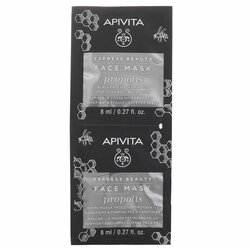 Apivita Express Beauty Face Mask with Propolis (Purifying For Oily Skin) 6x(2x8ml)