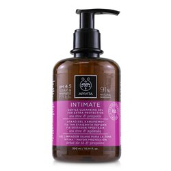 Apivita Intimate Gentle Cleansing Gel with Tea Tree & Propolis (For Extra Protection) 300ml/10.14oz