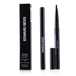 Edward Bess Defining Eyeliner With 1 Refill - # 01 Deep Black 0.4g/0.014oz