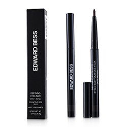 Edward Bess Defining Eyeliner With 1 Refill - # 02 Deep Brown 0.4g/0.014oz