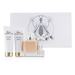 娇兰 Mon Guerlain Coffret: Eau De Toilette Spray 100ml/3.3oz + Perfumed Body Lotion 75ml/2.5oz + Perfumed Shower Gel 75ml/2.5oz + Eau De Toilette 5ml/0.16oz 4pcs