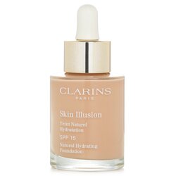クラランス スキン イルージョン ナチュラル ハイドレーティング ファンデーション SPF 15 # 107 Beige 30ml/1oz