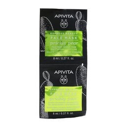 Apivita Express Beauty Mascarilla Facial con Pera Espinosa (Hidratante & Suavizante) - Sin Caja 6x(2x8ml)