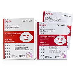 Dr. Morita Whitening & Moisturizing Essence Facial Mask 10pcs