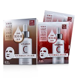DR. JOU (By Dr. Morita) Black Pearl Vita C Whitening Facial Mask 8pcs