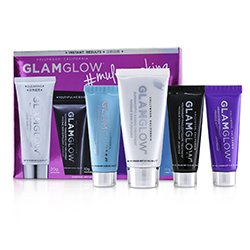 Glamglow Multimasking Set: SuperMud 20g/0.6oz + YouthMud 10g/0.3oz + GravityMud 10g/0.3oz + ThirstyMud 10g/0.3oz 4pcs