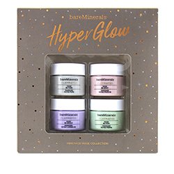 Bare Escentuals Hyper Glow Mini Face Mask Collection: Claymates Mask (1x Be Pure 15g, 1x Be Dewy 15g, 1x Be Bright 15g, 1x Be Firm 15g) 88685 4pcs