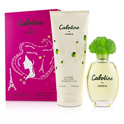 Gres Cabotine Coffret: Eau De Toilette Spray 100ml/3.4oz + Loción Corporal Perfumada 200ml/6.76oz 2pcs