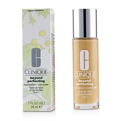 Clinique Beyond Perfecting Foundation & Concealer - # 8 Golden Neutral (MF-G) 30ml/1oz
