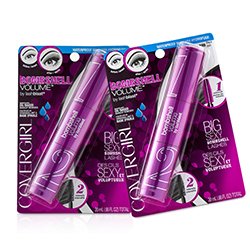 Covergirl Bombshell Volume By Lashblast Waterproof Mascara Duo Pack - # 805 Black 2x20ml/0.66oz