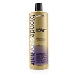 Sexy Hair Concepts Blonde Sexy Hair Bright Blonde Violet Shampoo (For Blonde, Highlighted and Silver Hair) 1000ml/33.8oz