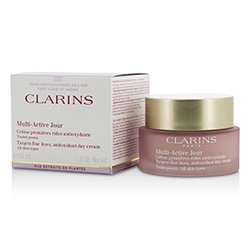 Clarins Multi-Active Day Targets Fine Lines Antioxidant Day Cream - For All Skin Types 50ml/1.7oz