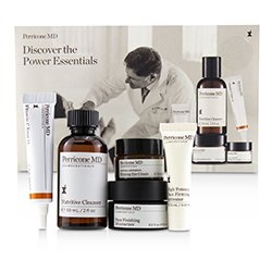 Perricone MD Kit Discover The Power Essentials: Nutritive Limpiador + Activador Reafirmante + Hidratante de Acabado + Crema de Ojos + Vitamin C Ester 5pcs