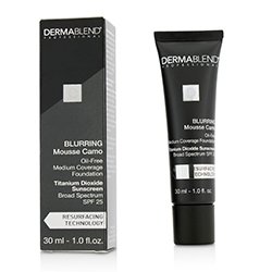 Dermablend Blurring Mousee Camo Oil Free Foundation SPF 25 (Medium Coverage) - #55N Saffron (Exp. Date 07/2019) 30ml/1oz