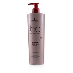 Schwarzkopf BC Bonacure Peptide Repair Rescue Micellar Shampoo (For Fine to Normal Damaged Hair) 500ml/16.9oz