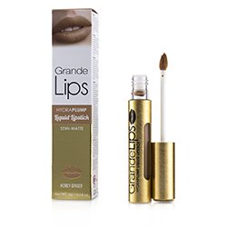 GrandeLash GrandeLIPS Plumping Liquid Lipstick (Semi Matte) - # Honey Ginger 4g/0.14oz