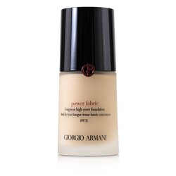 Giorgio Armani Power Fabric Base Cobertura Alta de Larga Duración SPF 25 - # 4.75 (Fair, Cool) 30ml/1.01oz