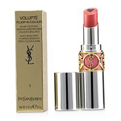 Yves Saint Laurent بلسم شفاه Volupt Plump In Colour - # 01 Mad Nude (زهري بيج دافئ عالمي) 3.5g/0.12oz