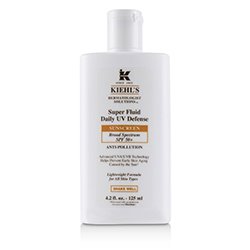 Kiehl's Dermatologist Solutions Daily UV Defense Super Fluid Sunscreen SPF 50+ - Fragrance-Free (Exp. Date 09/2019) 125ml/4.2oz