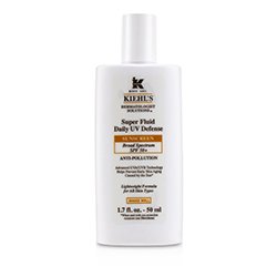 Kiehl's Dermatologist Solutions Super Fluid UV Defense Sunscreen SPF 50+ - For All Skin Types (Exp. Date 10/2019) 50ml/1.7oz