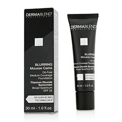 דרמה-בלנד Blurring Mousee Camo Oil Free Foundation SPF 25 (Medium Coverage) - #30N Sand (Exp. Date 10/2019) 30ml/1oz