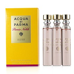 Acqua Di Parma Peonia Nobile Leather Purse Парфюмированная Вода Спрей Запасной Блок 3x20ml/0.7oz