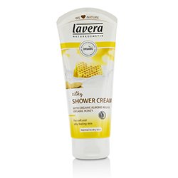 Lavera Organic Almond Milk & Honey Silky Shower Cream - Normal to Dry Skin (Exp. Date 01/2020) 200ml/6.6oz