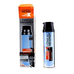 L'Oreal Men Expert Hydra Energetic Skin & Designer Stubble Gel Moisturiser (Pump) (Packaging Slightly Damaged) 50ml/1.7oz