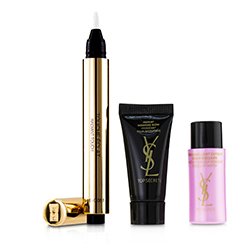 Yves Saint Laurent Touche Eclat Radiant Touch Set - # No. 2 (Radiant Touch x1, Instant Moisture Glow x1, Makeup Remover x1) 3pcs