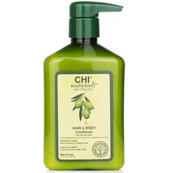 CHI Olive Organics Acondicionador de Cabello & Cuerpo (Para Cabello y Piel) 340ml/11.5oz