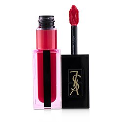 Yves Saint Laurent صبغ مائي Rouge Pur Couture Vernis À Lèvres - # 608 Flot De Fuchsia 5.9ml/0.20oz