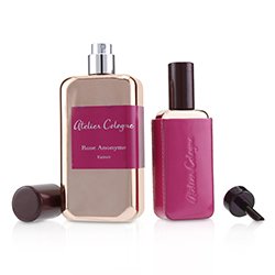 Atelier Cologne Rose Anonyme Coffret: Extrait Spray 100ml/3.3oz + Extrait Spray 30ml/1oz + Leather Case 3pcs