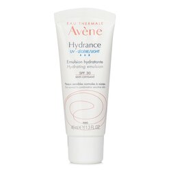 Avene Hydrance UV LIGHT Увлажняющая Эмульсия SPF 30 - для Нормальной и Комбинированной Чувствительной Кожи 40ml/1.3oz