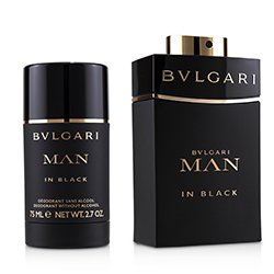 Bvlgari In Black Набор: Парфюмированная Вода Спрей 100мл/3.4унц + Дезодорант Стик 75мл/2.7унц 2pcs