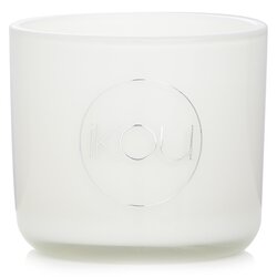 iKOU Essentials Aromatherapy Natural Wax Candle Glass - Australian Rainforest (Lemon Myrtle & Eucalyptus) (2x2) inch