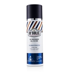SNP M'Solic Oil Defender All In One (Toner+Lotion+Essence+Eye Cream+Cream) - Skin Balance & Sebum Care 130ml/4.39oz