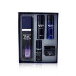 SNP Bird's Nest Revital Recovery Essence Wrinkle & Whitening Special Set: Recovery Essence 50ml, Boosting Softener 31ml, Balancing Emulsion 31ml, Recovery Essence 10ml, Recovery Cream 10g 5pcs